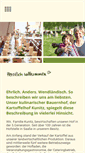 Mobile Screenshot of kartoffelhof-kunitz.de
